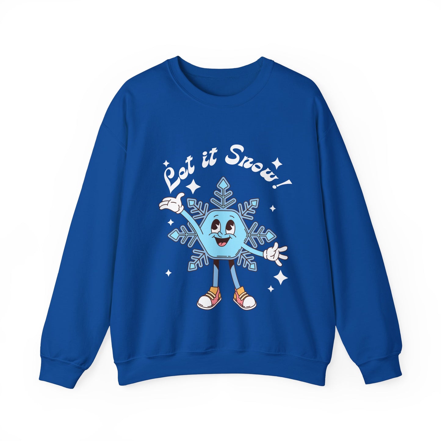 Let it snow Groovy Sweatshirt