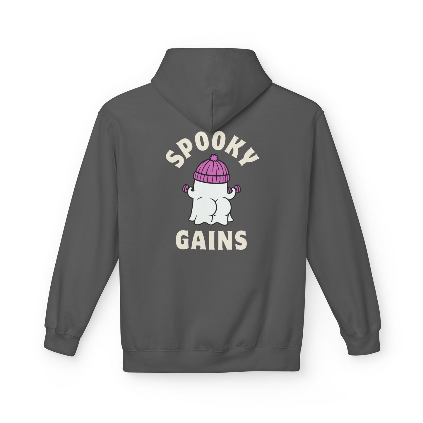 Spooky Gains Hoodie β Cute Halloween Gym Hoodie for Fitness Lovers