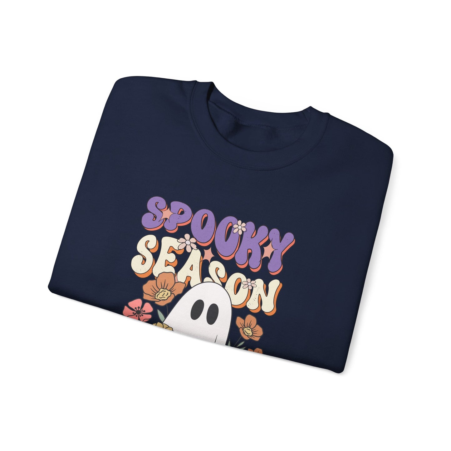 Spooky Season Sweatshirt β Cute Retro Halloween Crewneck