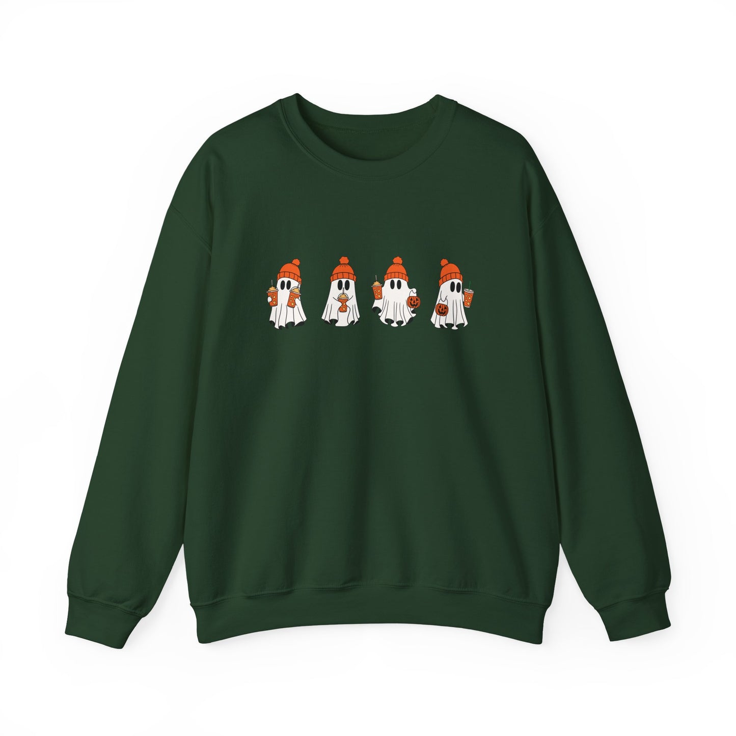 Cozy Ghosts Crewneck β Cute Fall & Halloween Sweatshirt