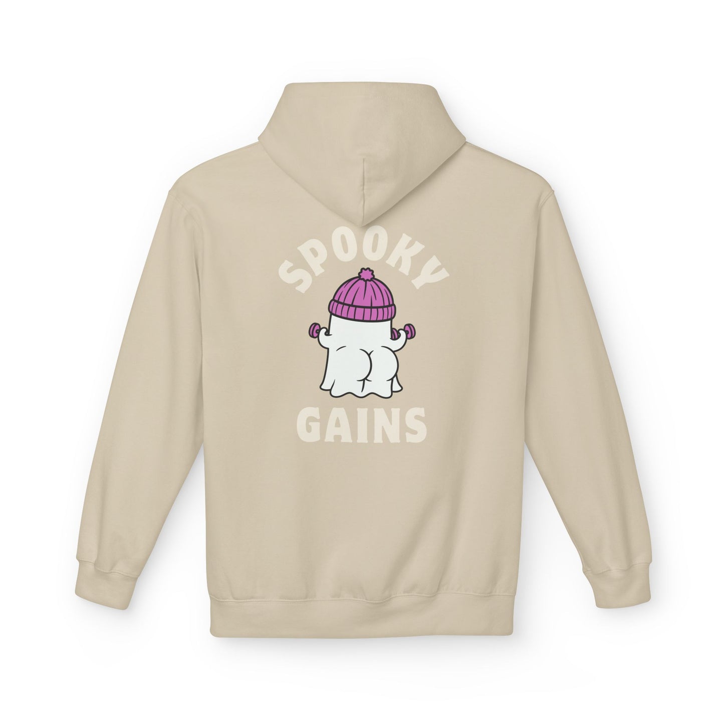 Spooky Gains Hoodie β Cute Halloween Gym Hoodie for Fitness Lovers