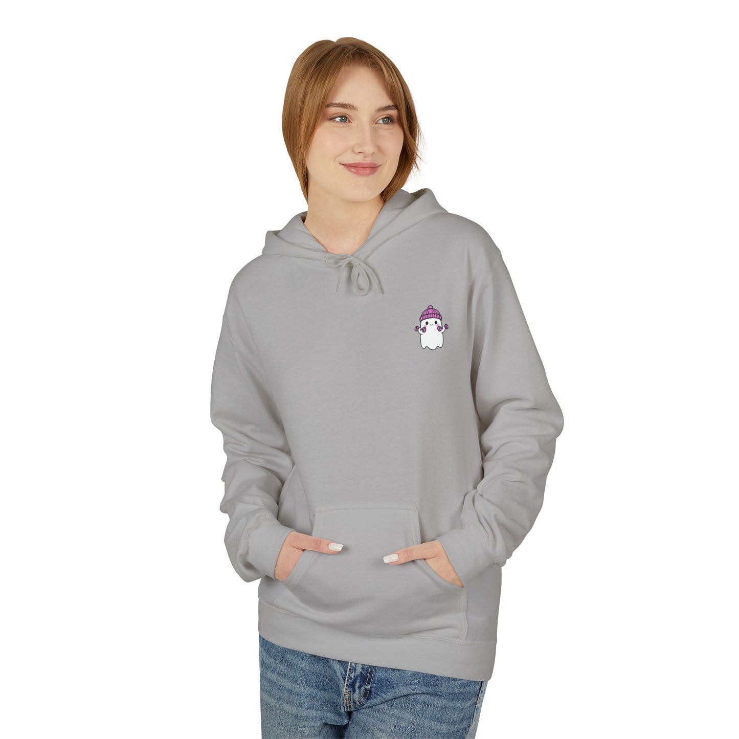 Spooky Gains Hoodie β Cute Halloween Gym Hoodie for Fitness Lovers