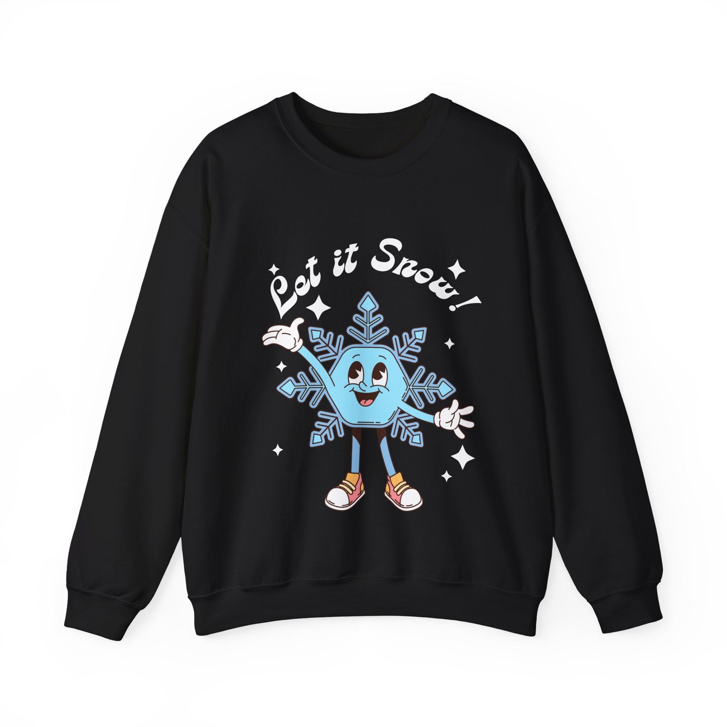 Let it snow Groovy Sweatshirt