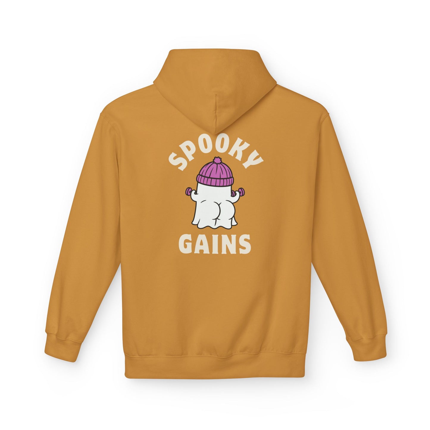 Spooky Gains Hoodie β Cute Halloween Gym Hoodie for Fitness Lovers