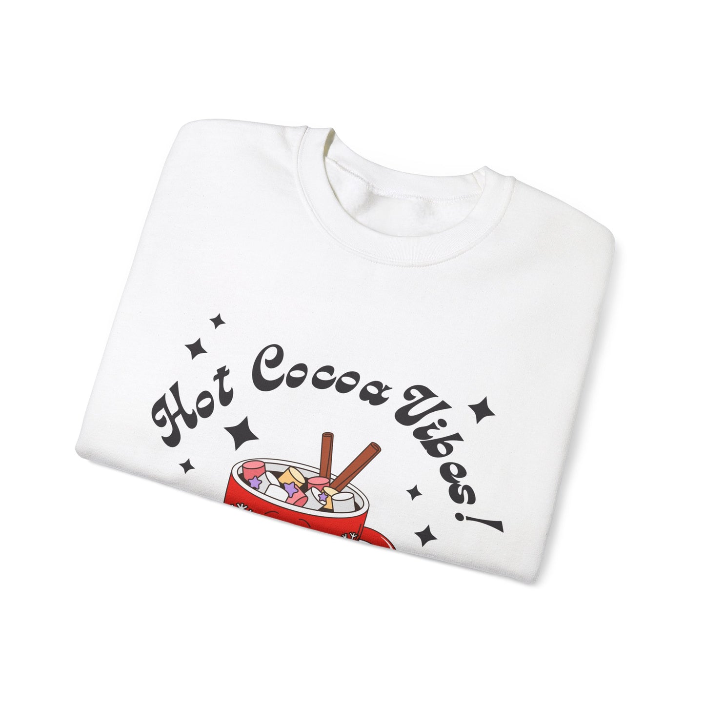Hot Cocoa Vibes! Groovy Sweatshirt