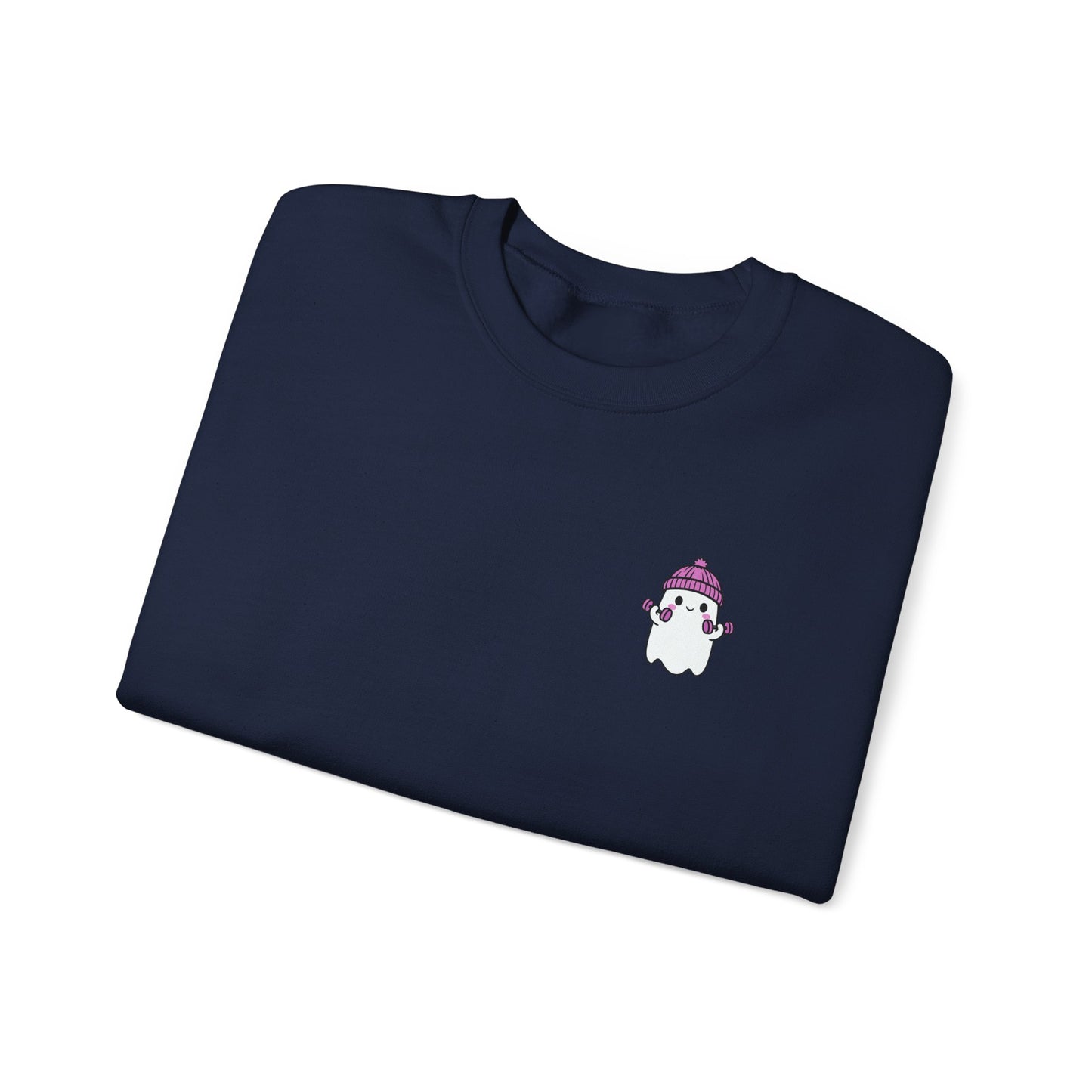 Spooky Gains Sweatshirt β Cute Halloween Gym Crewneck for Fitness Lovers