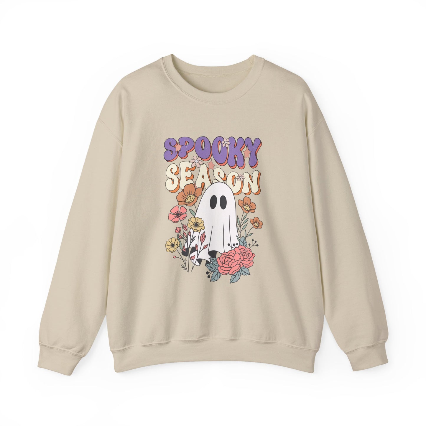 Spooky Season Sweatshirt β Cute Retro Halloween Crewneck