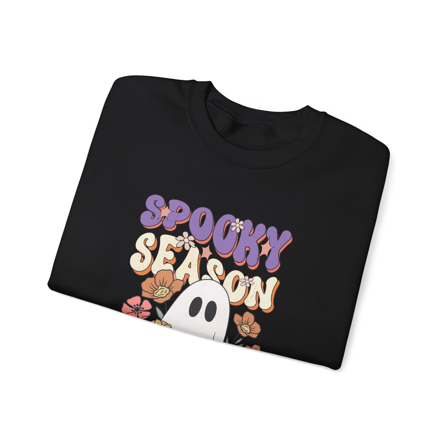 Spooky Season Sweatshirt β Cute Retro Halloween Crewneck