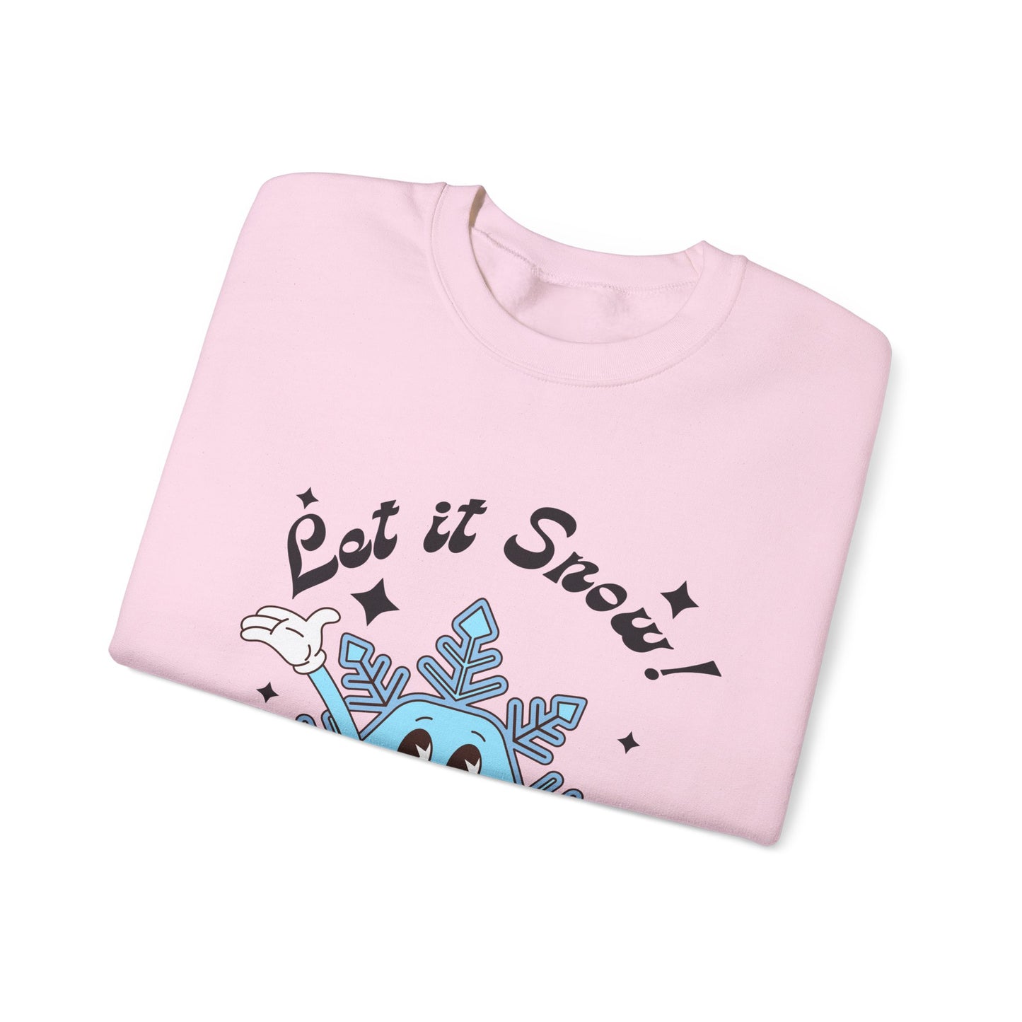 Let it snow Groovy Sweatshirt