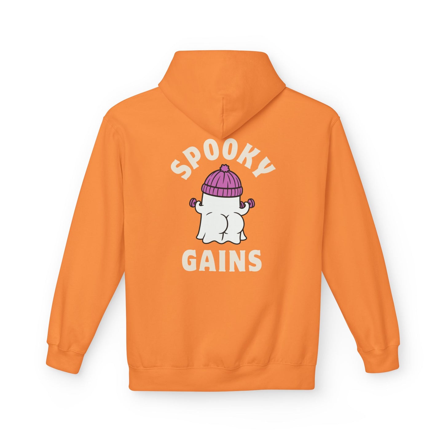 Spooky Gains Hoodie β Cute Halloween Gym Hoodie for Fitness Lovers
