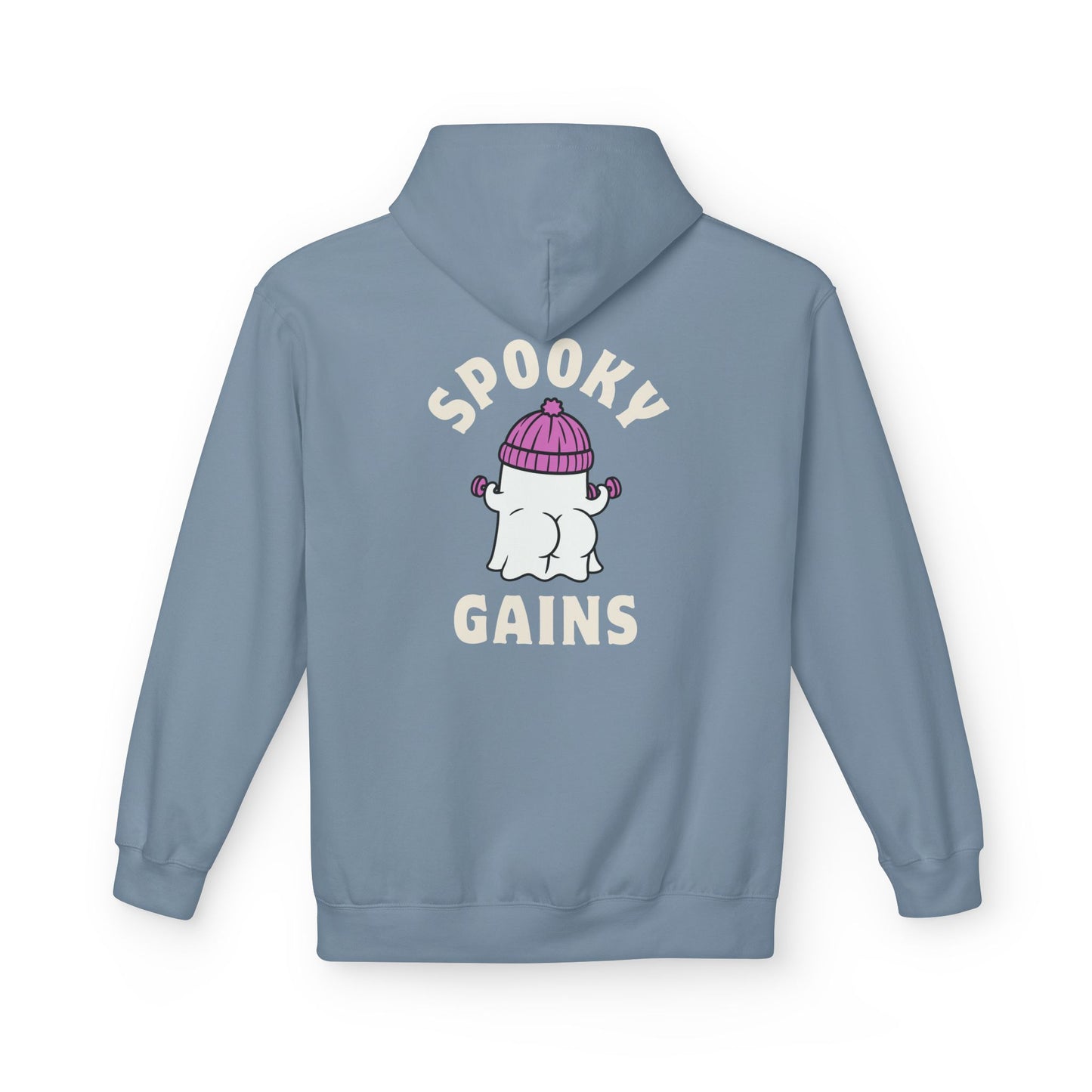 Spooky Gains Hoodie β Cute Halloween Gym Hoodie for Fitness Lovers
