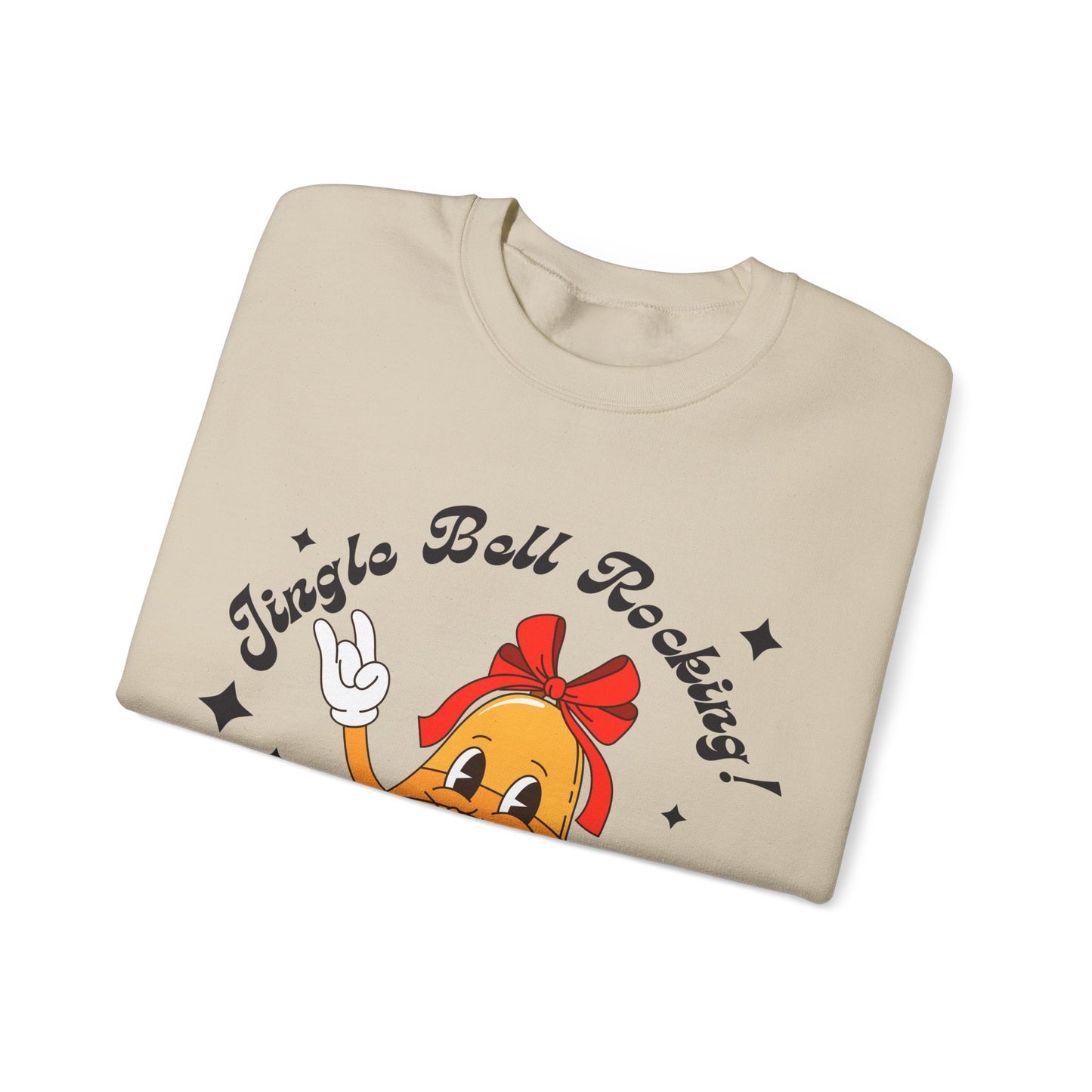 Jingle Bell Rocking! Groovy Sweatshirt