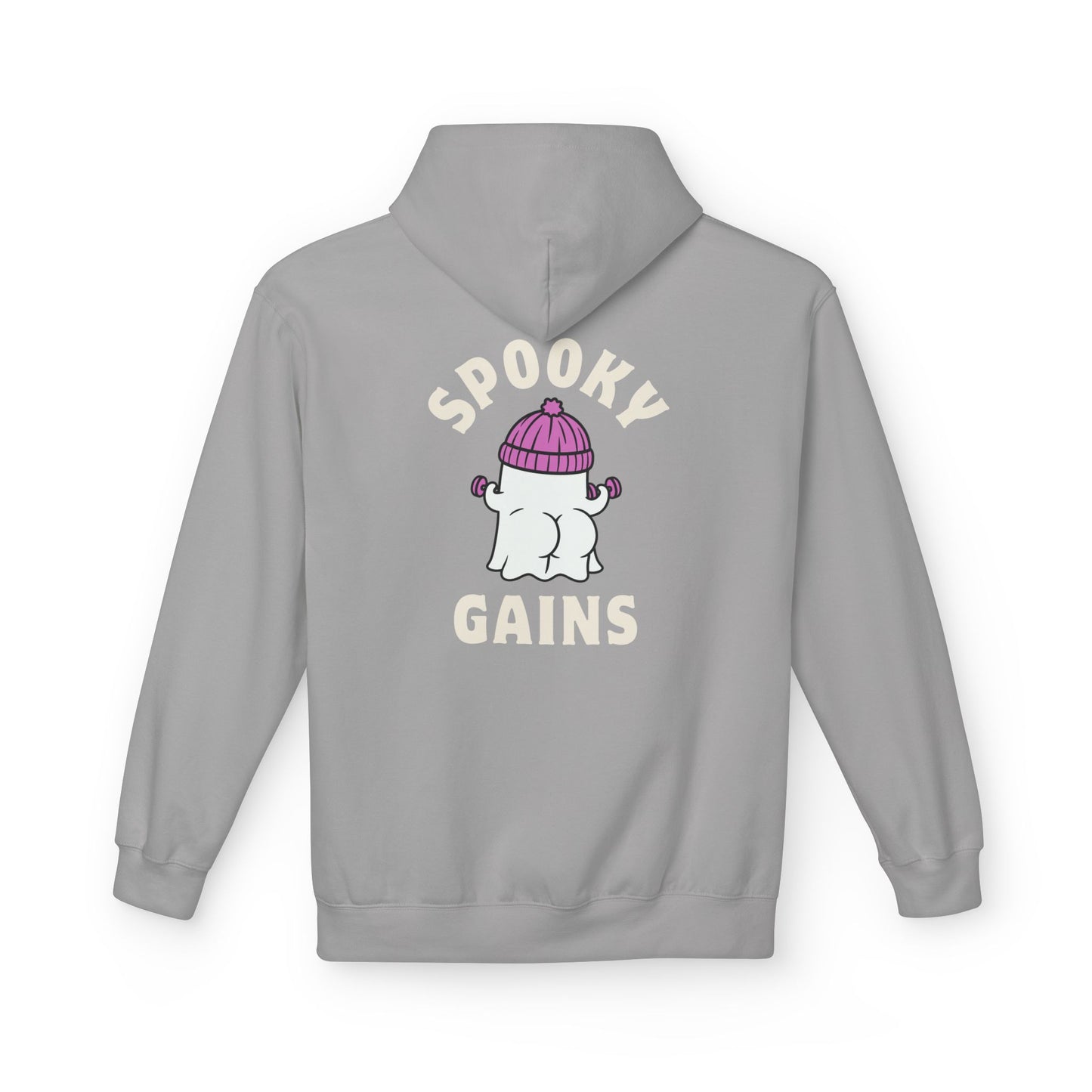 Spooky Gains Hoodie β Cute Halloween Gym Hoodie for Fitness Lovers