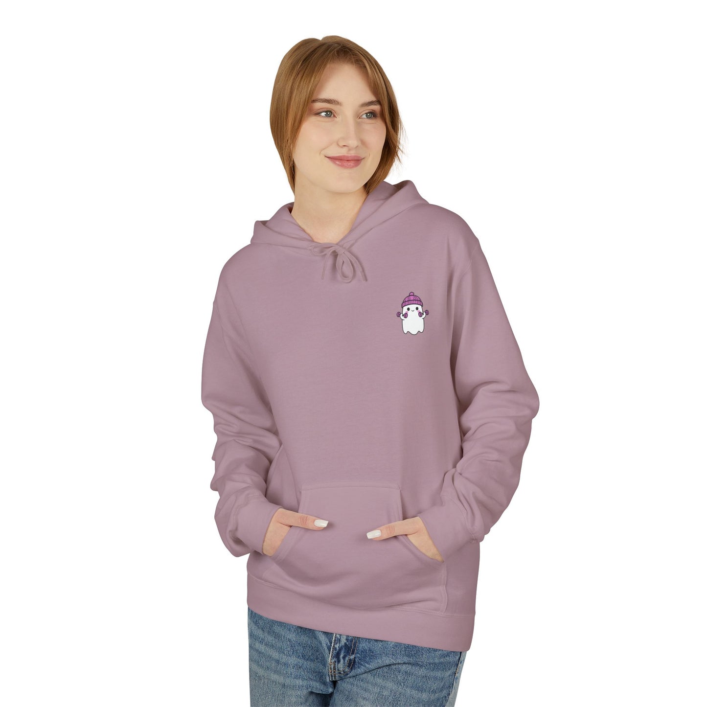 Spooky Gains Hoodie β Cute Halloween Gym Hoodie for Fitness Lovers