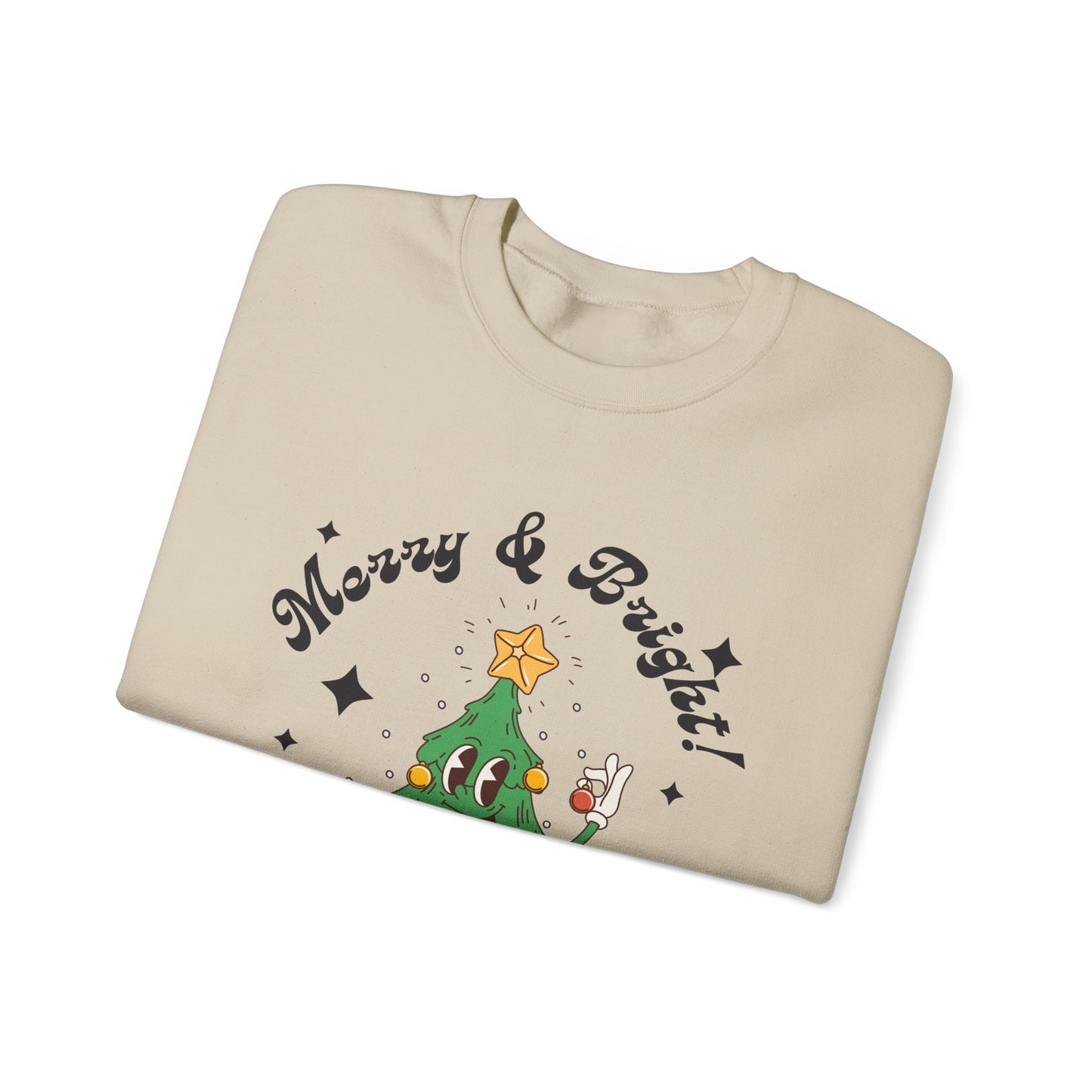 Groovy Merry & Bright Sweatshirt