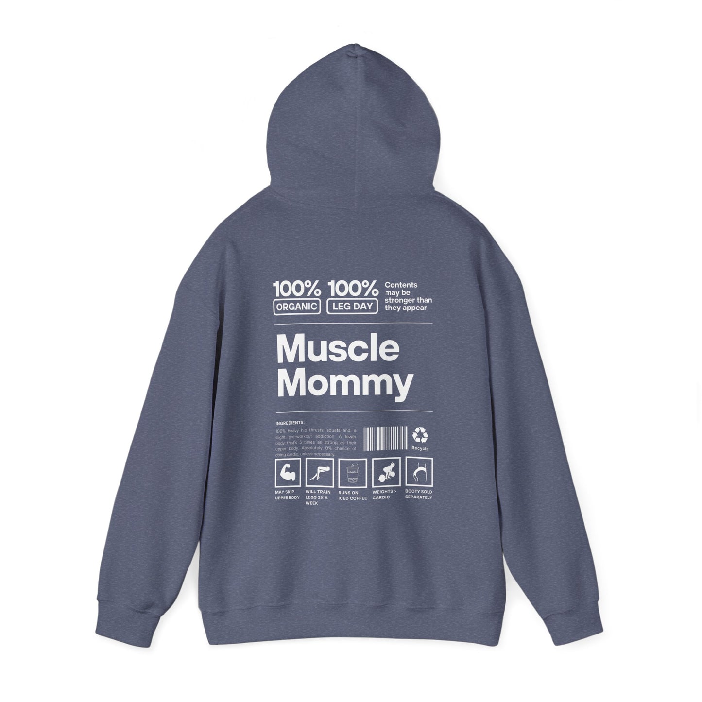 Muscle Mommy Workout Hoodie - Unisex Heavy Blend™ Hooded Sweatshirt