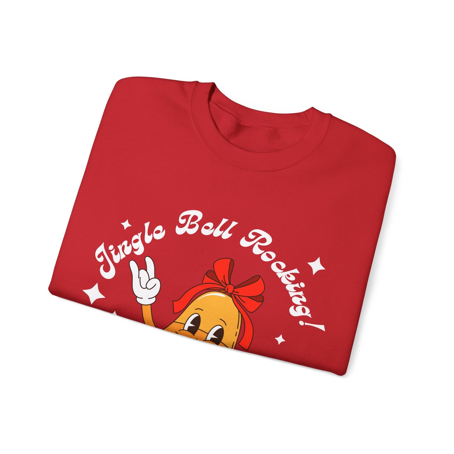 Jingle Bell Rocking! Groovy Sweatshirt