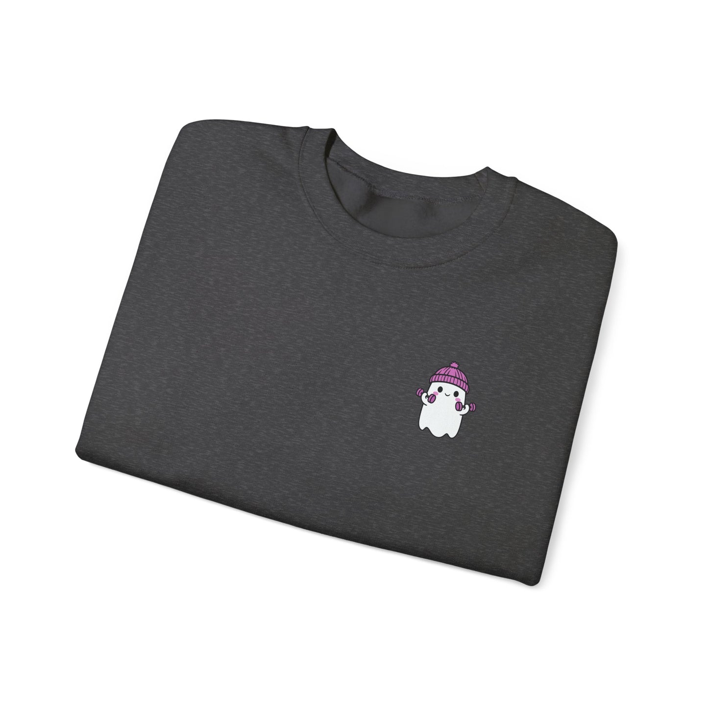 Spooky Gains Sweatshirt β Cute Halloween Gym Crewneck for Fitness Lovers
