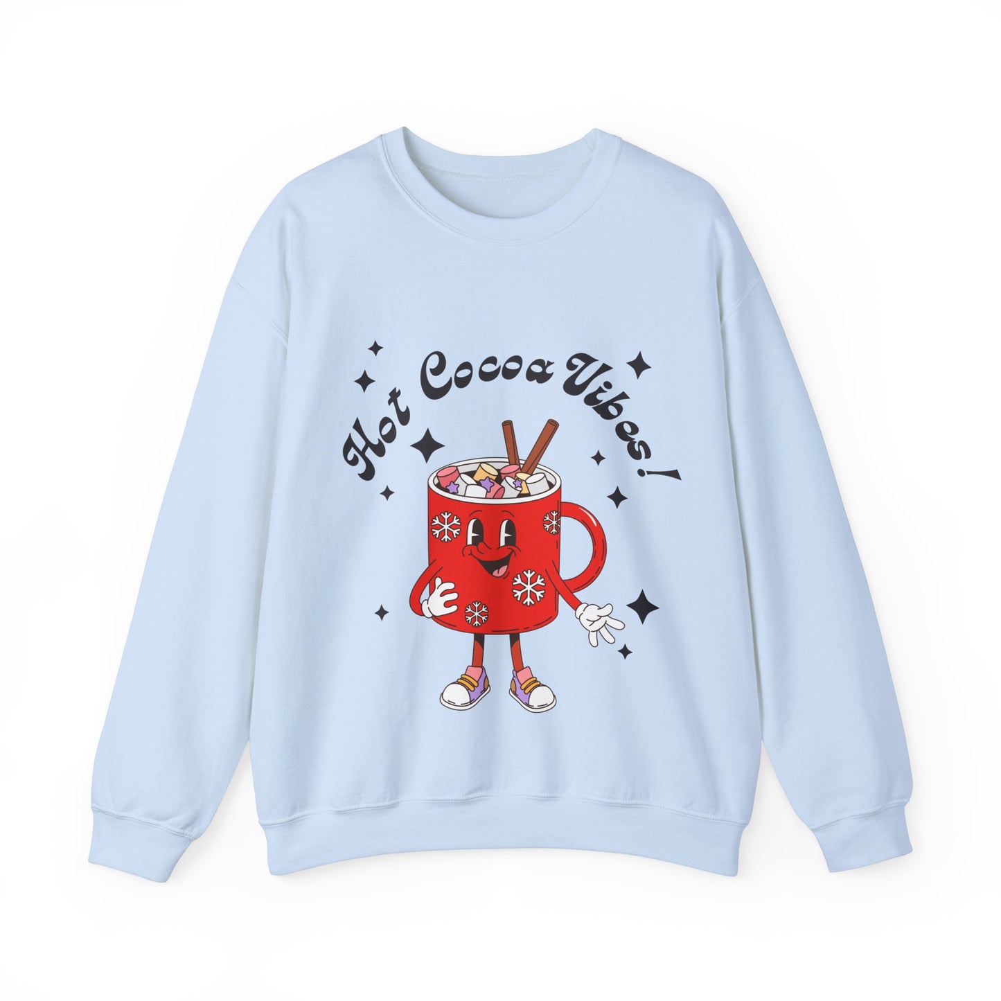Hot Cocoa Vibes! Groovy Sweatshirt