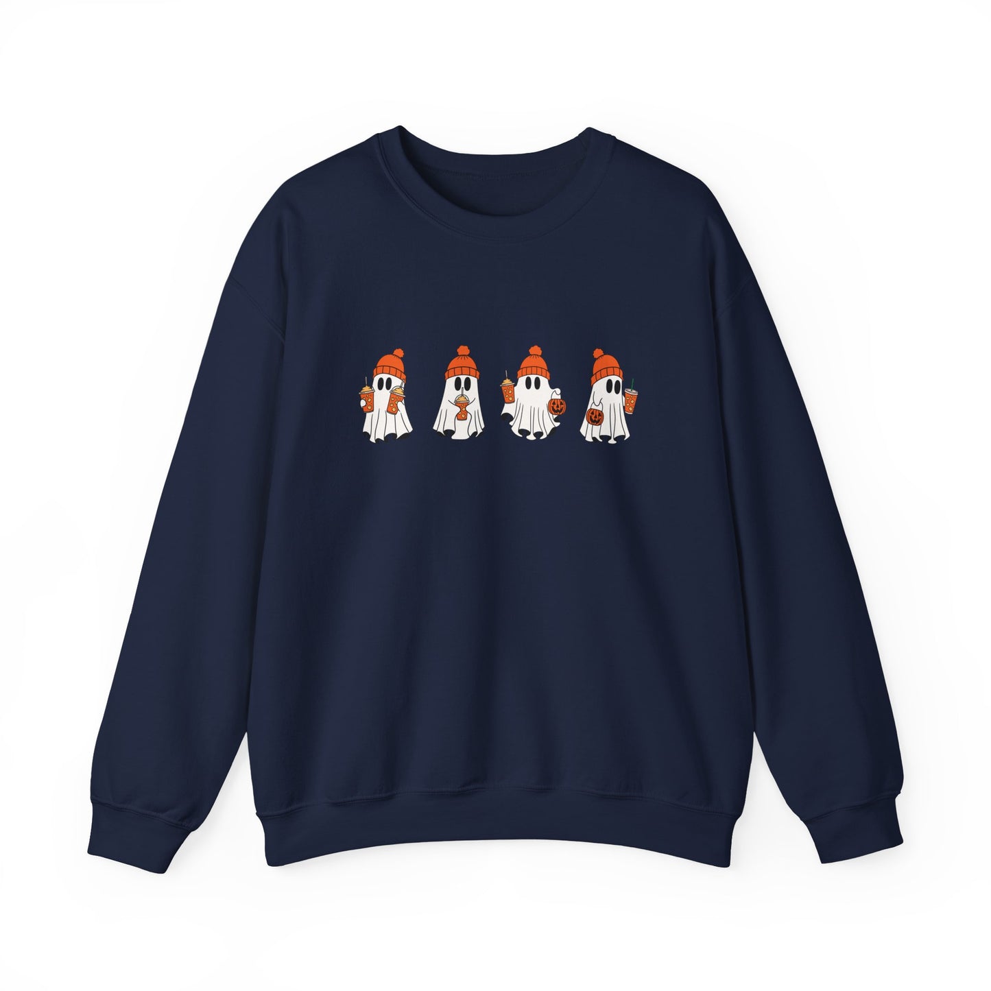 Cozy Ghosts Crewneck β Cute Fall & Halloween Sweatshirt