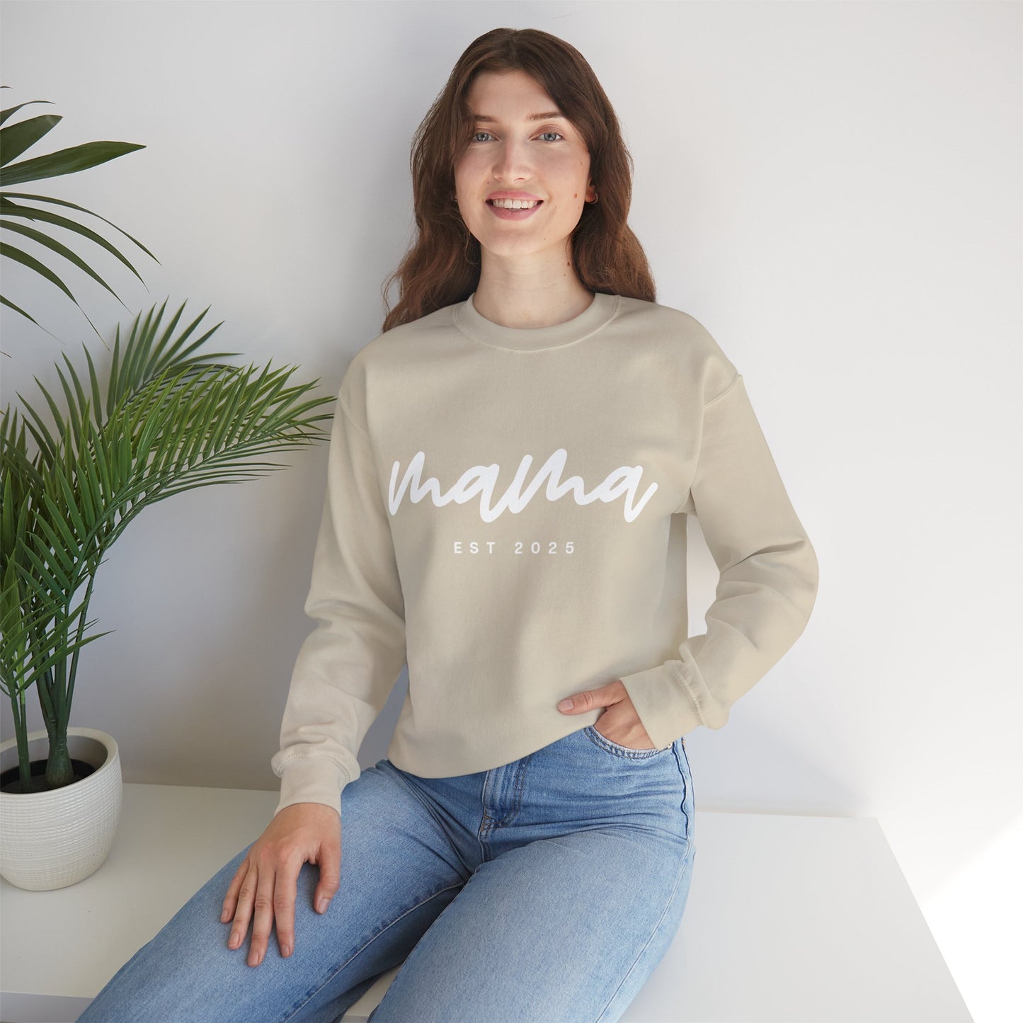 Mama Sweatshirt - Unisex Crewneck Sweatshirt