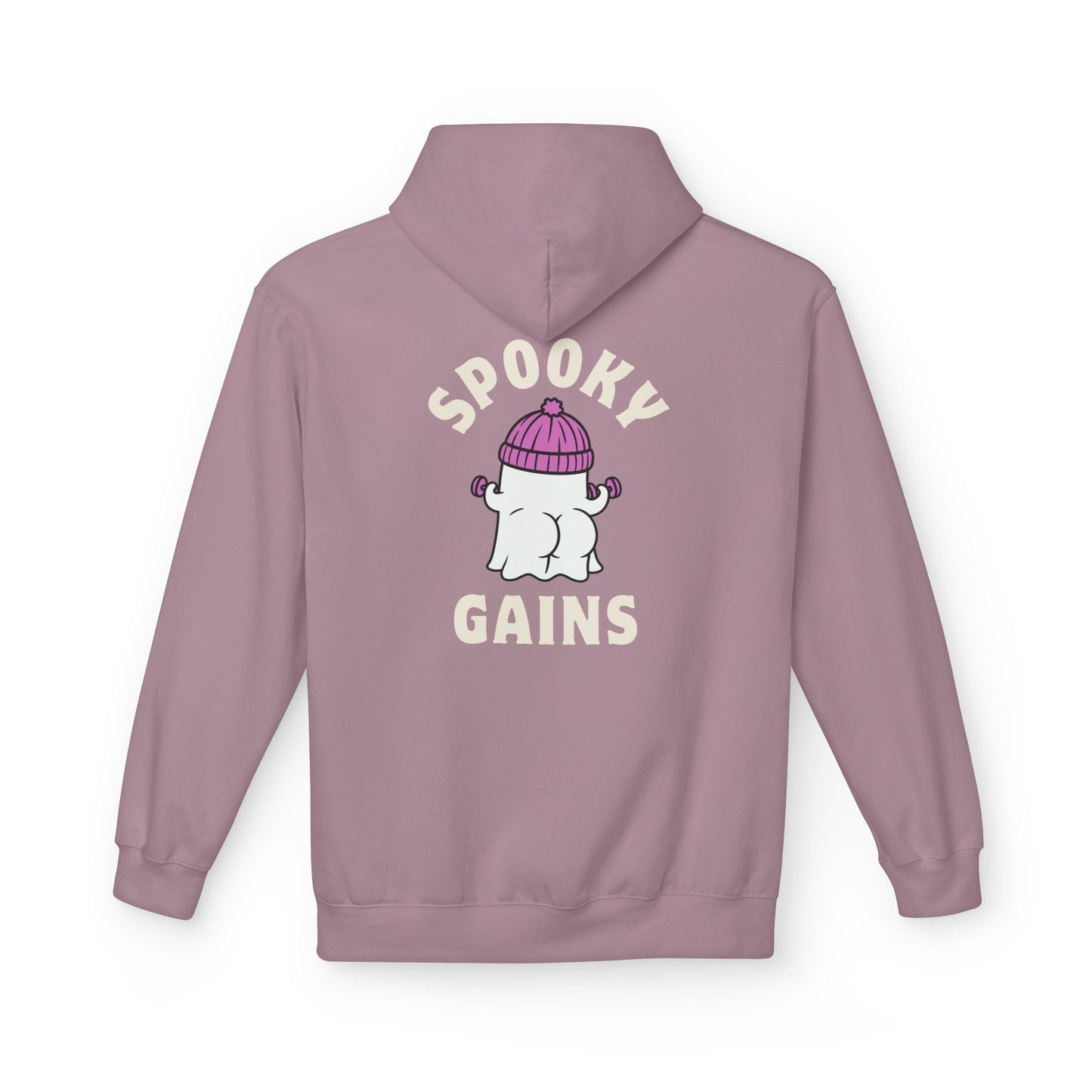 Spooky Gains Hoodie β Cute Halloween Gym Hoodie for Fitness Lovers