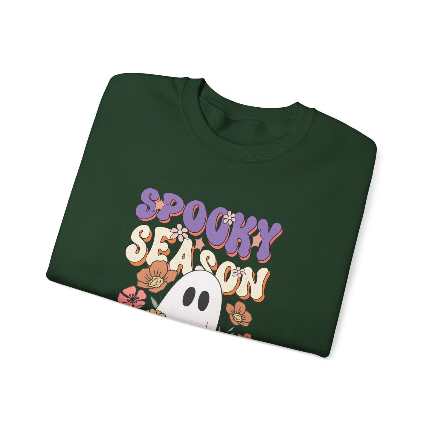 Spooky Season Sweatshirt β Cute Retro Halloween Crewneck