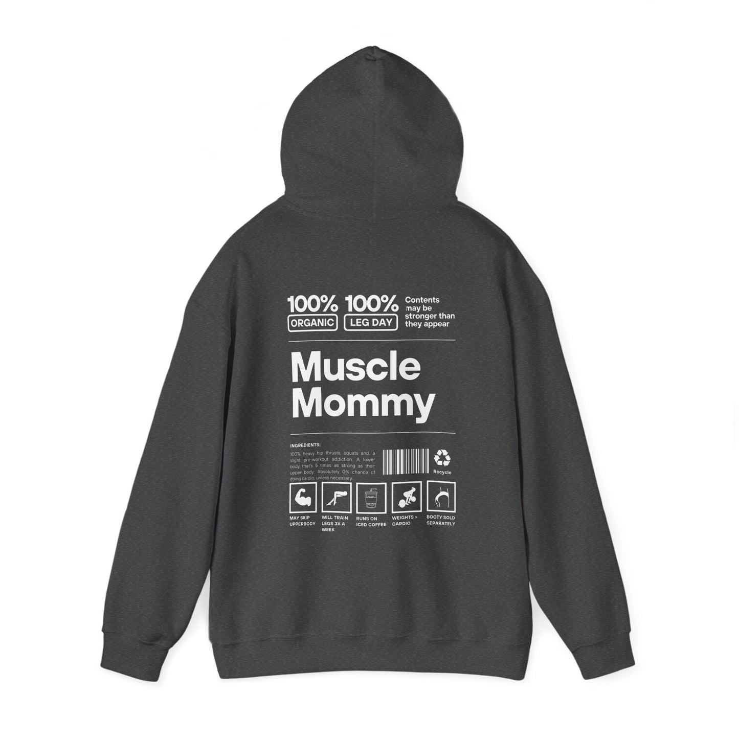 Muscle Mommy Workout Hoodie - Unisex Heavy Blend™ Hooded Sweatshirt