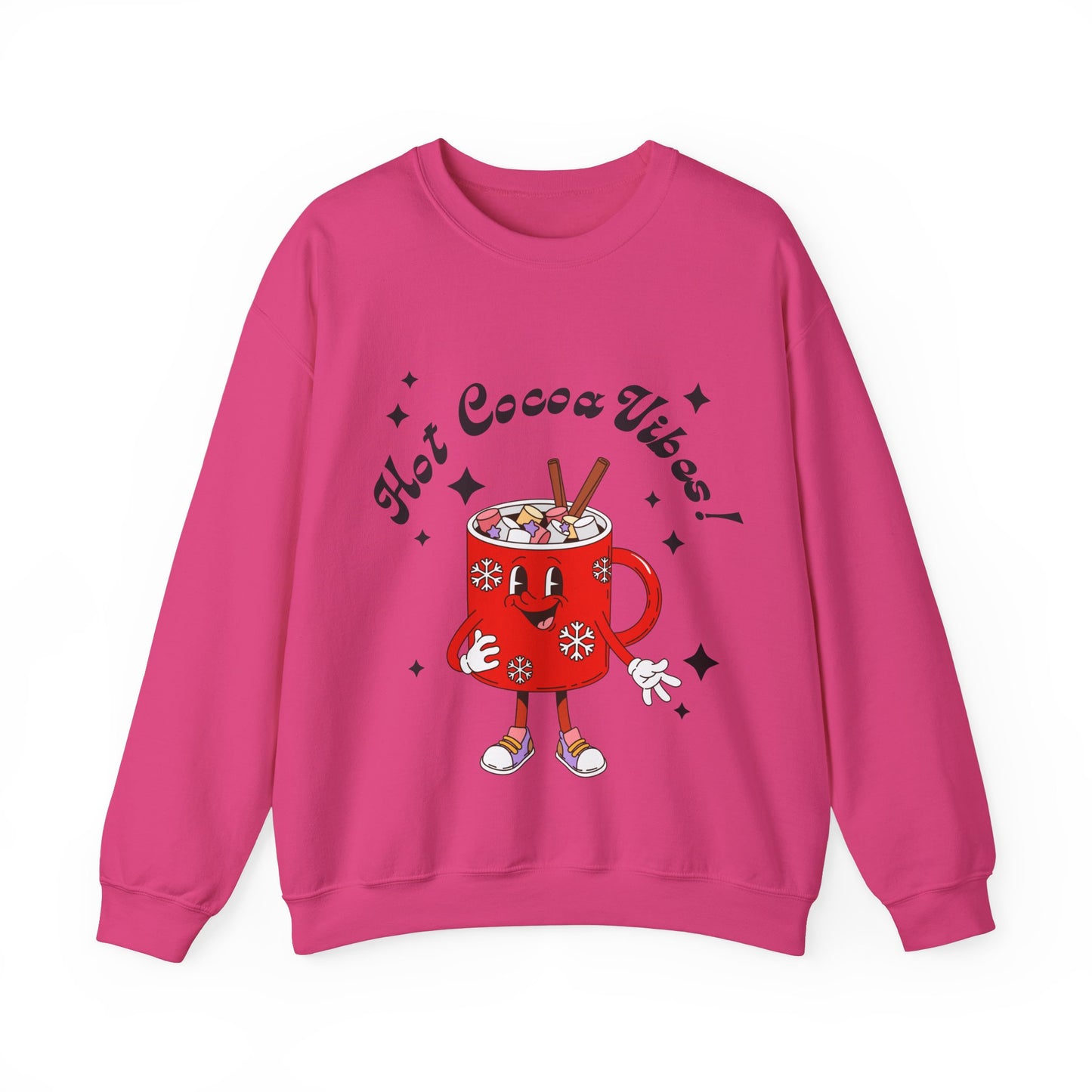 Hot Cocoa Vibes! Groovy Sweatshirt