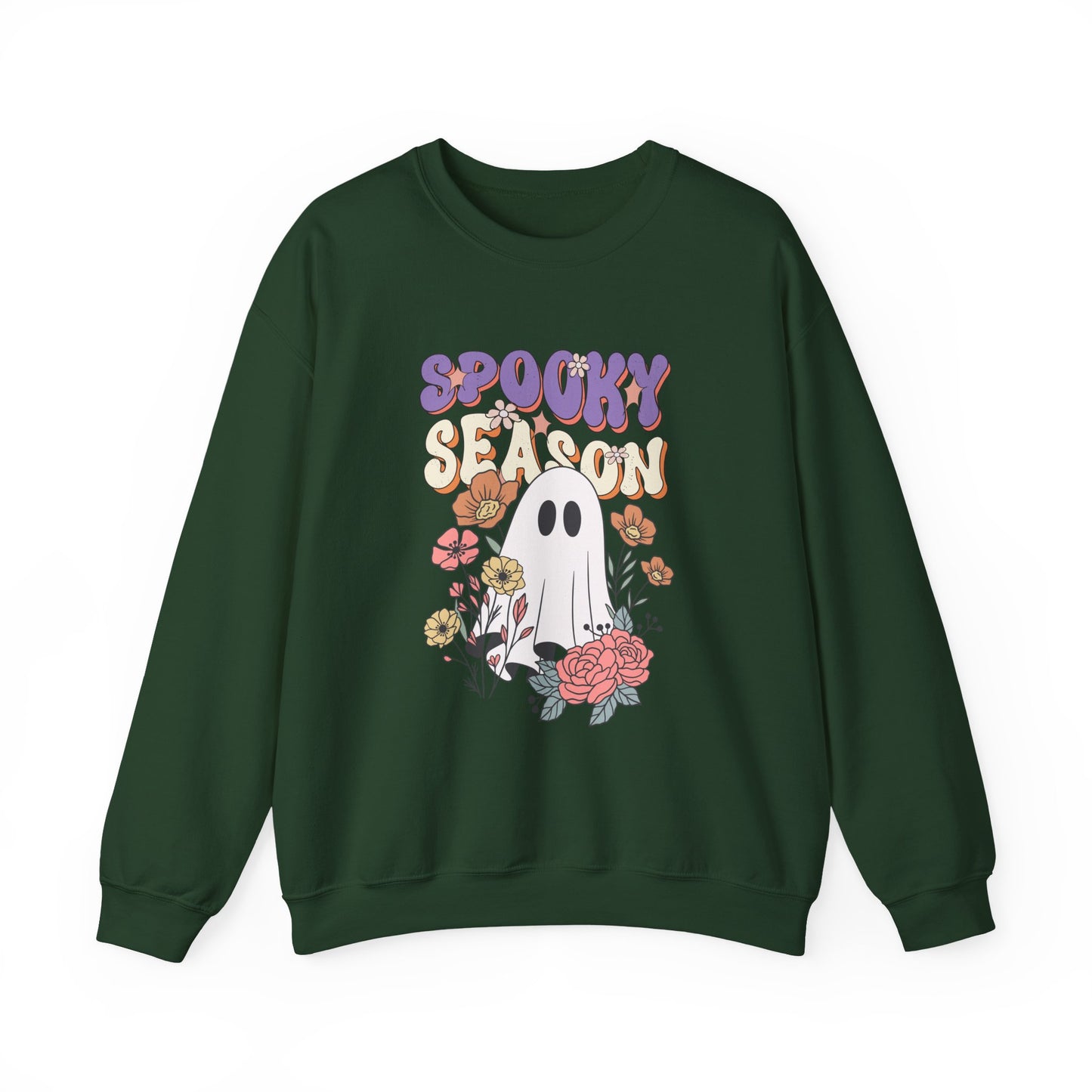 Spooky Season Sweatshirt β Cute Retro Halloween Crewneck