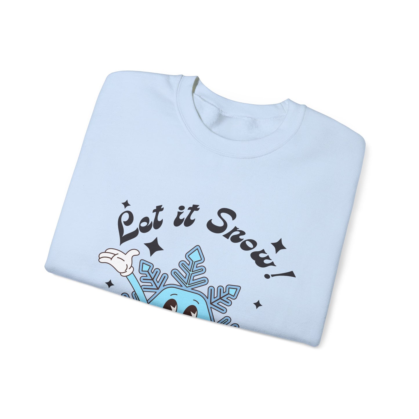 Let it snow Groovy Sweatshirt