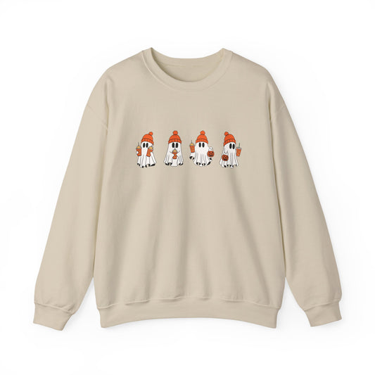 Cozy Ghosts Crewneck – Cute Fall & Halloween Sweatshirt