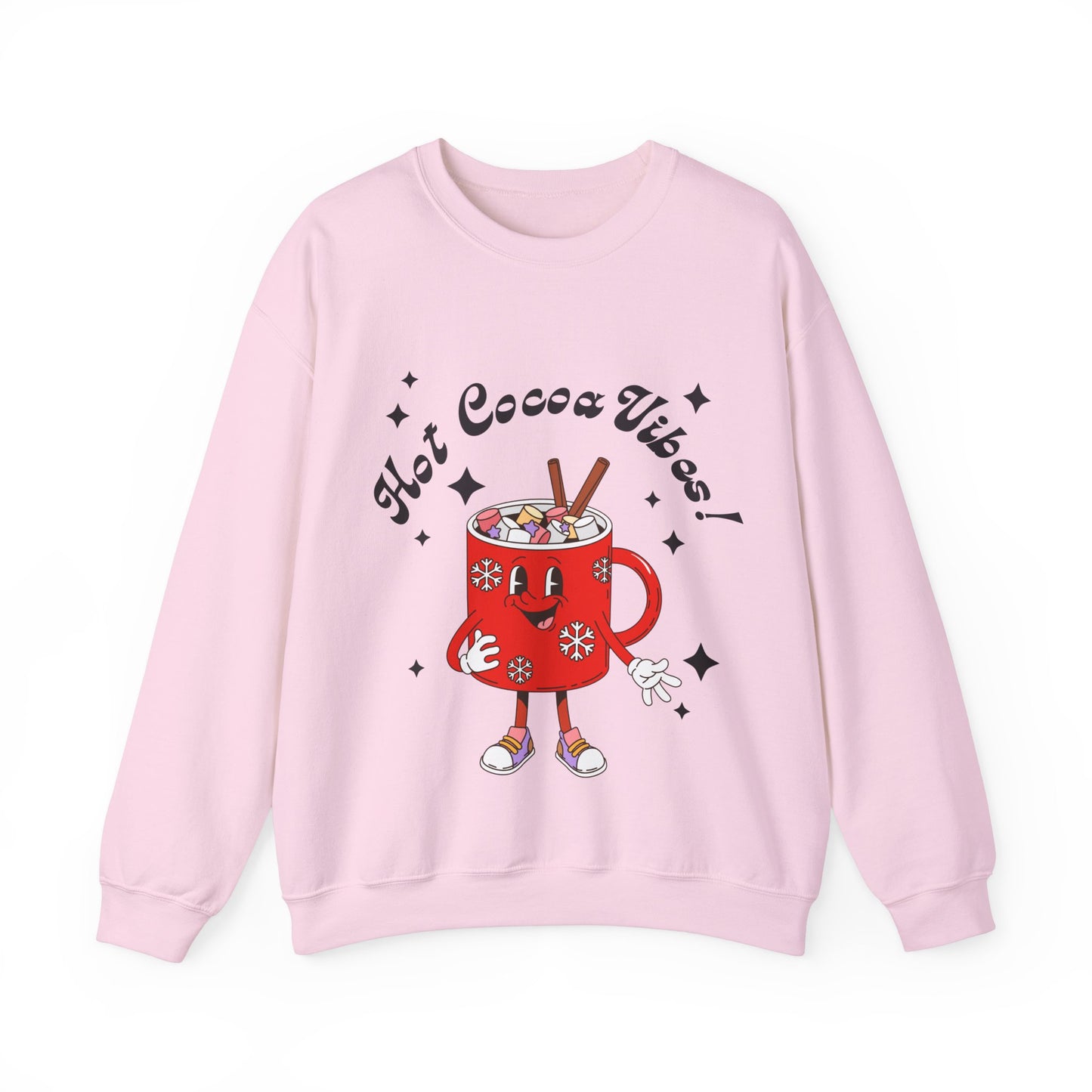 Hot Cocoa Vibes! Groovy Sweatshirt