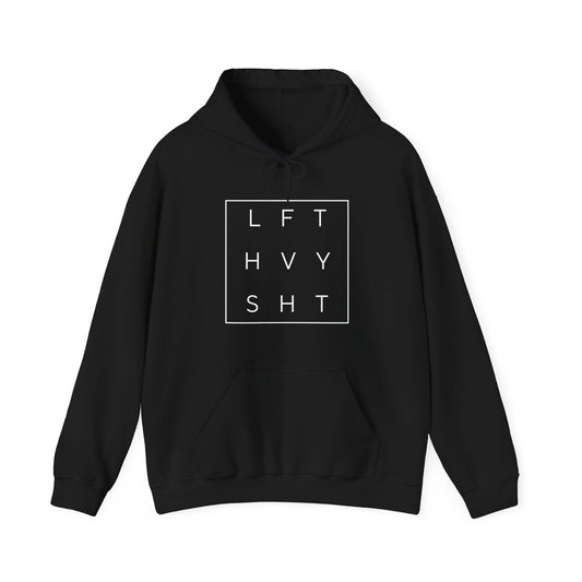 LFT HVY SHT Workout Hoodie - Unisex Heavy Blend™ Hooded Sweatshirt