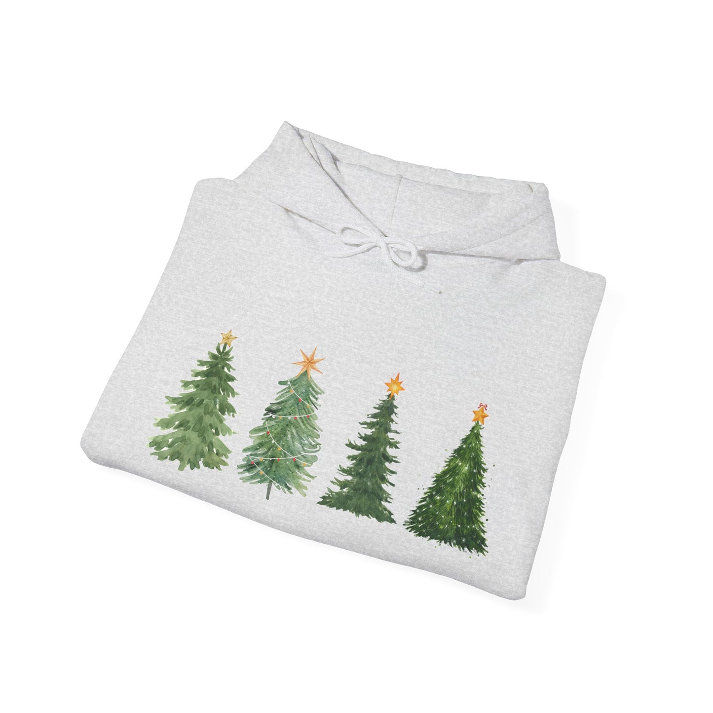 Green Tree Christmas Hoodıe