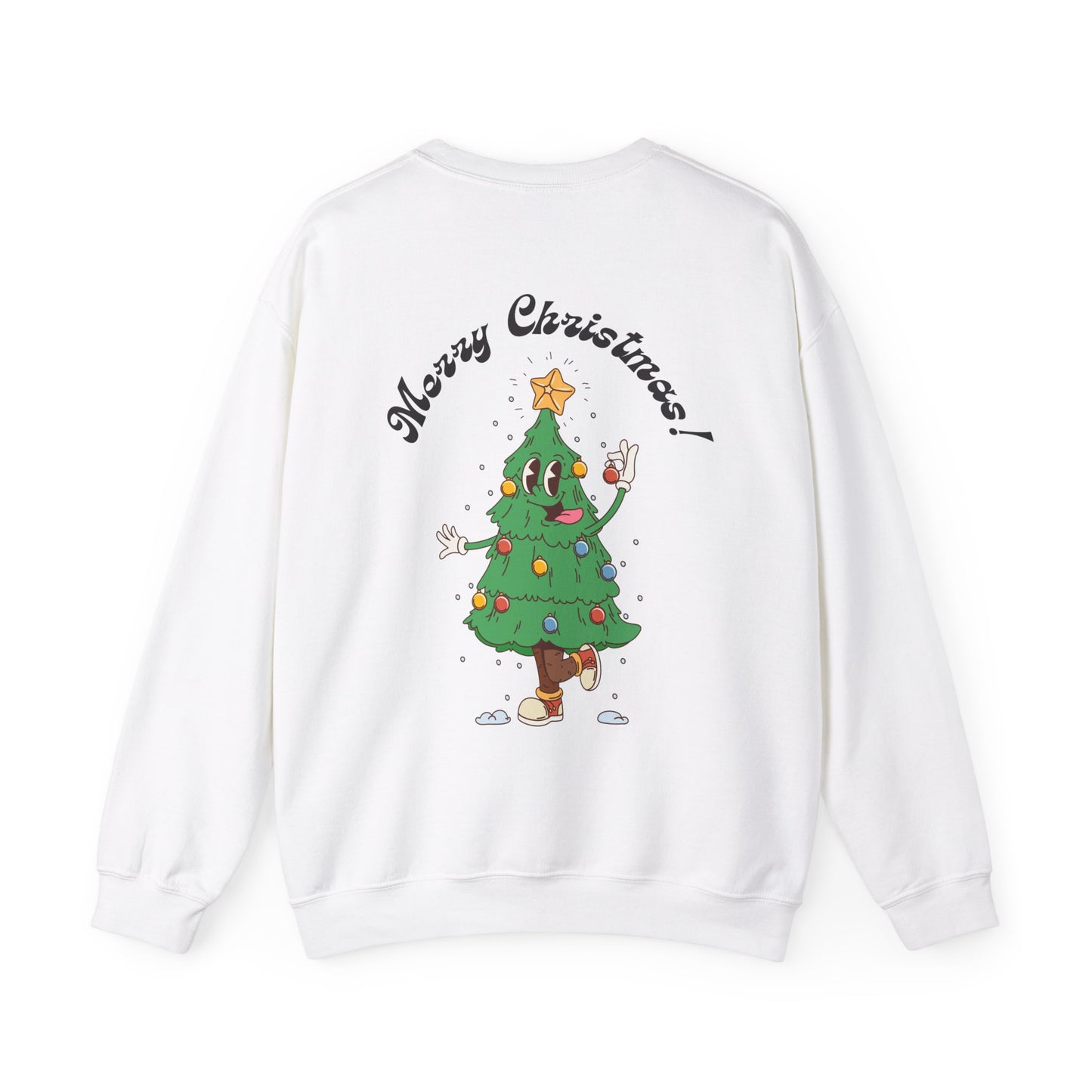 Merry & Bright Front/back Sweatshirt