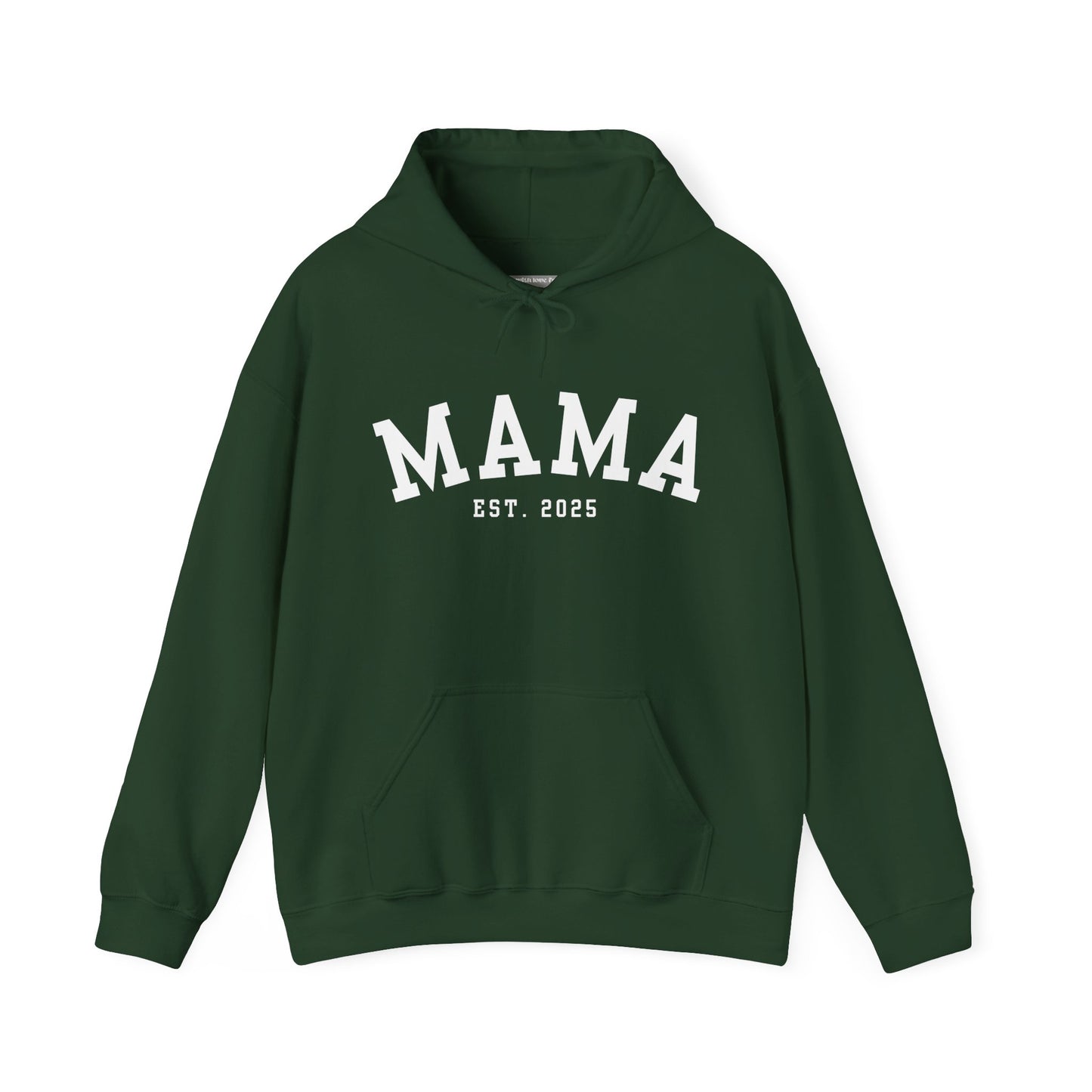 Customizable EST Mom Sweatshirt  - Heavy Blend™ Hooded Sweatshirt