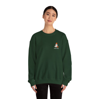 Personalized Ghost Crewneck – Custom Halloween Sweatshirt