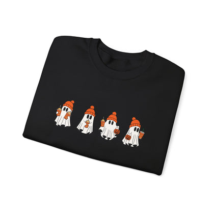 Cozy Ghosts Crewneck – Cute Fall & Halloween Sweatshirt