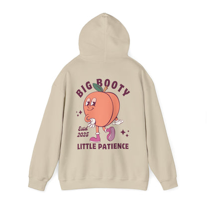 Big booty, Little patience! Workout Hoodie - Unisex Heavy Blend™ Hooded Sweatshirt