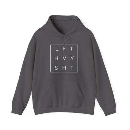 LFT HVY SHT Workout Hoodie - Unisex Heavy Blend™ Hooded Sweatshirt