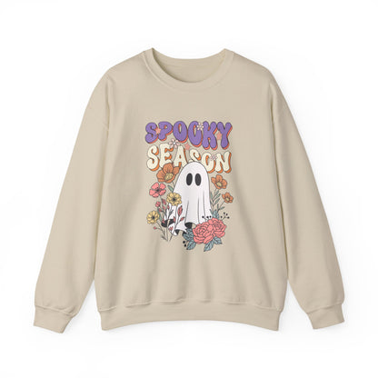 Spooky Season Sweatshirt – Cute Retro Halloween Crewneck
