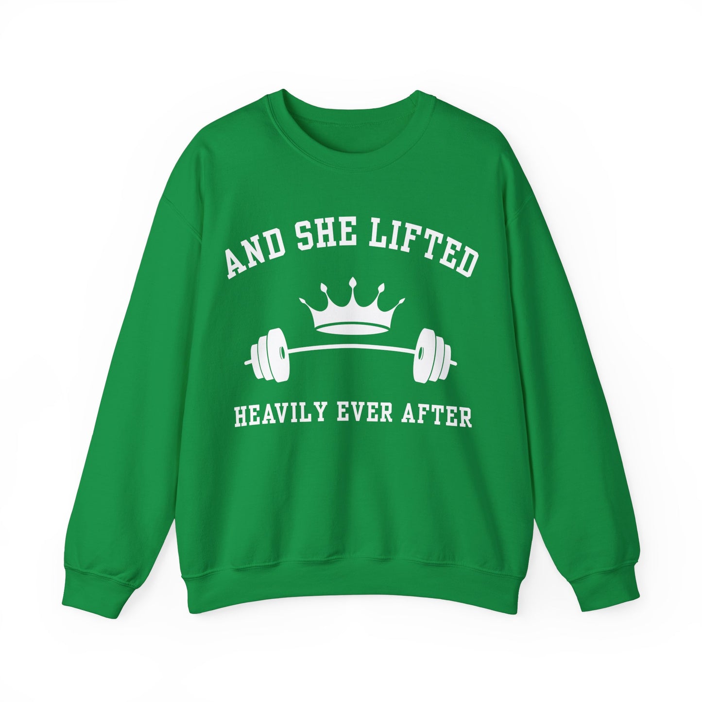 And She Lifted Heavily Ever After - Unisex Crewneck Sweatshirt