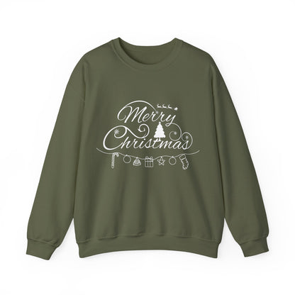 Merry Christmas Unisex Crewneck Sweatshirt