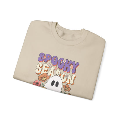Spooky Season Sweatshirt – Cute Retro Halloween Crewneck