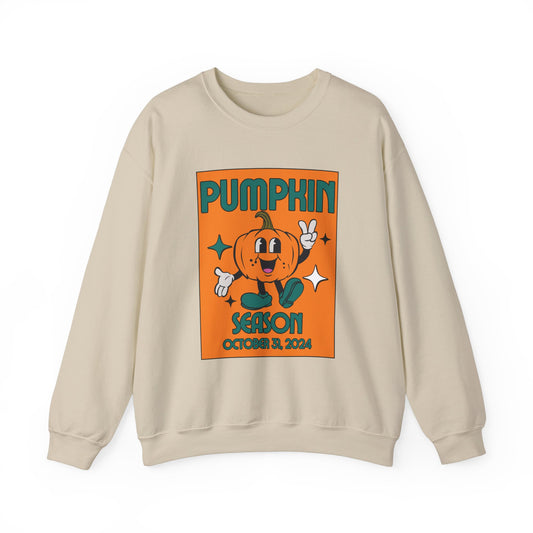 Retro Pumpkin Season Sweatshirt