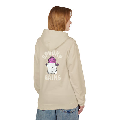 Spooky Gains Hoodie – Cute Halloween Gym Hoodie for Fitness Lovers