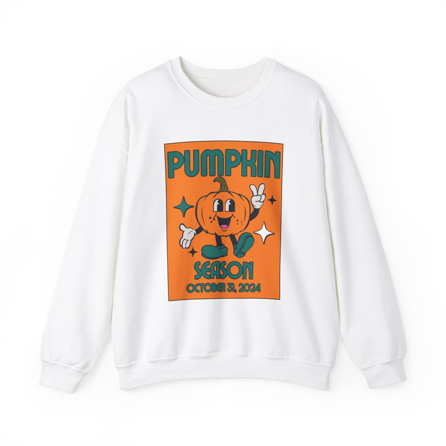 Retro Pumpkin Season Sweatshirt