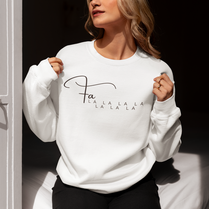 Fa La La Crewneck Sweatshirt