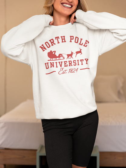 North Pole University Sweatshirt